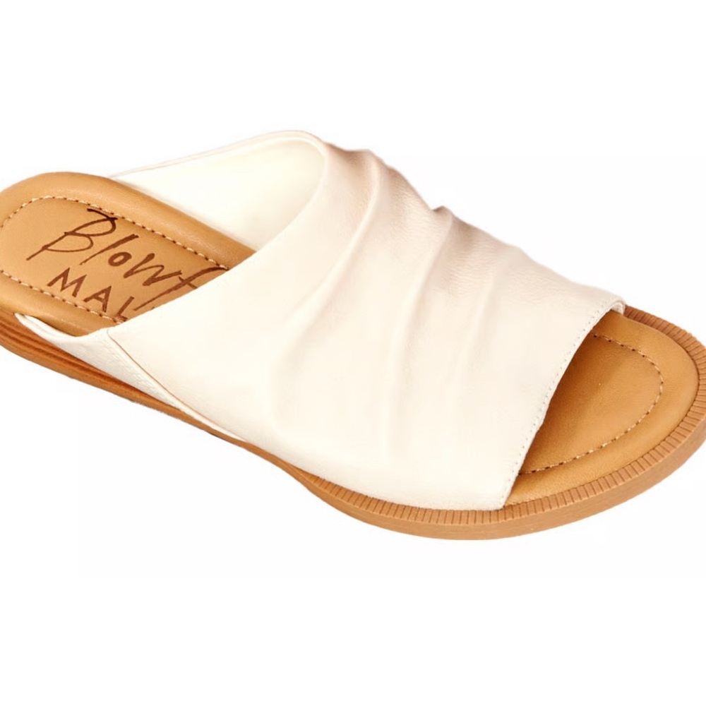 Blowfish Women's Cream Slide Sandals